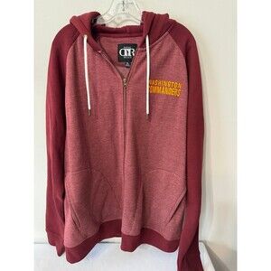 WASHINGTON COMMANDERS DARIUS RUCKER COLLECTION BY FANATICS full zip hoodie xl